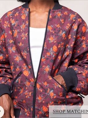 Ivy City NWT 3X Valerie Jacket in Marigold Floral